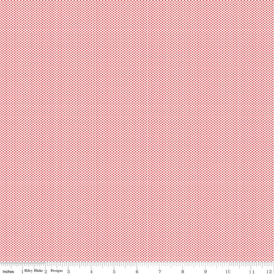 POParazzi On Cream Red by Riley Blake Designs - C815-RED
