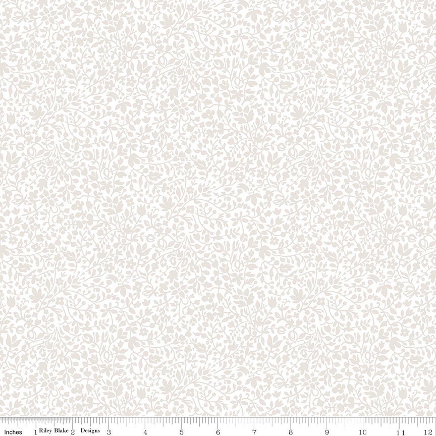 Lasenby Silhouette Garden Walk Cream by Liberty Fabrics - 01666847C