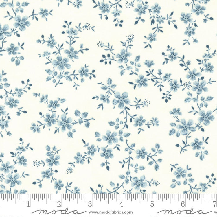 Cascade Garden Bloom Florals Cloud by 3 Sisters for Moda Fabrics - 44322 11