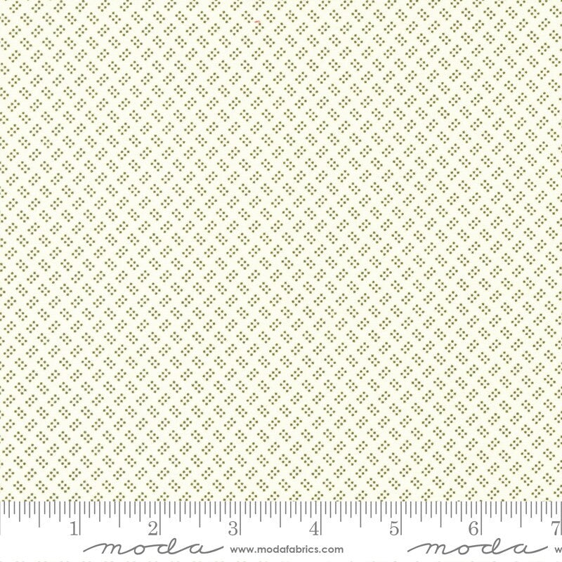 Joyful Gatherings Sugar Sprinkles Snow Evergreen by Primitive Gatherings for Moda Fabrics - 49215 21