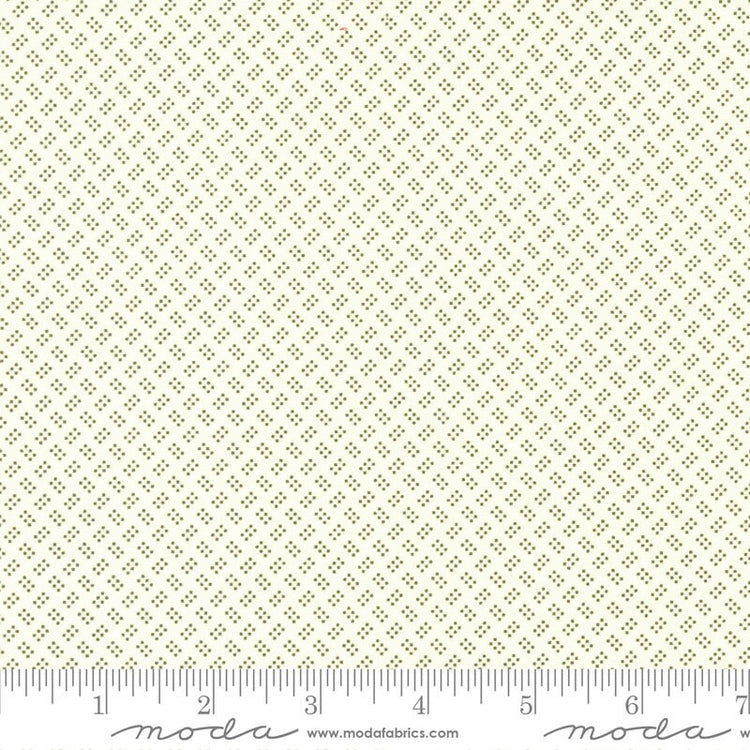 Joyful Gatherings Sugar Sprinkles Snow Evergreen by Primitive Gatherings for Moda Fabrics - 49215 21