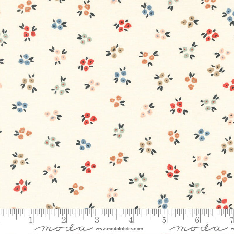 Dawn on the Prairie Sweet Ditsy Unbleached by Stephanie Sliwinski of Fancy That Design House for Moda Fabrics - 45573 11