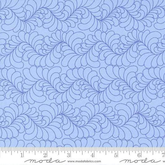 Rainbow Sherbet Feathers Geometric Raspberry Ripple by Sariditty for Moda Fabrics - 45022 19