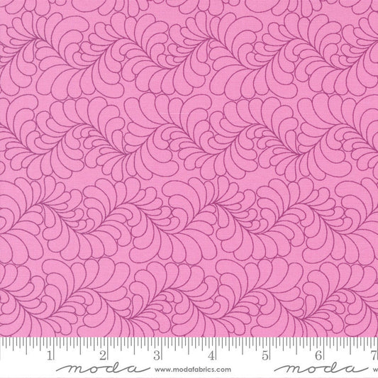 Rainbow Sherbet Feathers Geometric Rum Raisin by Sariditty for Moda Fabrics - 45022 40
