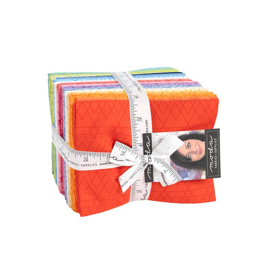 Rainbow Sherbet Fat Quarter Bundle by Sariditty for Moda Fabrics - 45020AB (29 pieces)