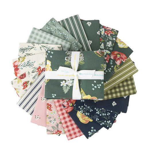 Bellissimo Gardens Fat Quarter Bundle by My Mind's Eye for Riley Blake Designs - FQ-13830-18 (18 pieces)