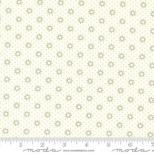 Joyful Gatherings Simple Wreath Winter Dot Snow Mistletoe by Primitive Gatherings for Moda Fabrics - 49216 21