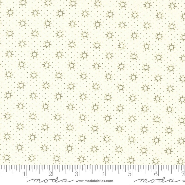 Joyful Gatherings Simple Wreath Winter Dot Snow Mistletoe by Primitive Gatherings for Moda Fabrics - 49216 21