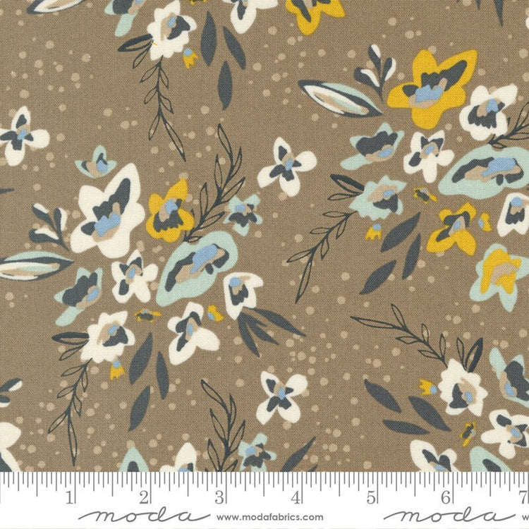 Dawn on the Prairie Spray and Sprig Florals Saddle by Stephanie Sliwinski of Fancy That Design House for Moda Fabrics - 45570 14