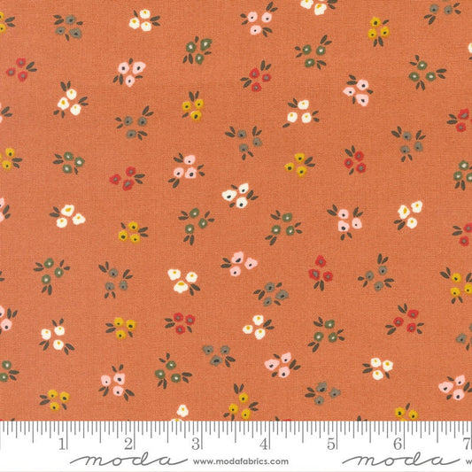 Dawn on the Prairie Sweet Ditsy Pumpkin Pie by Stephanie Sliwinski of Fancy That Design House for Moda Fabrics - 45573 23