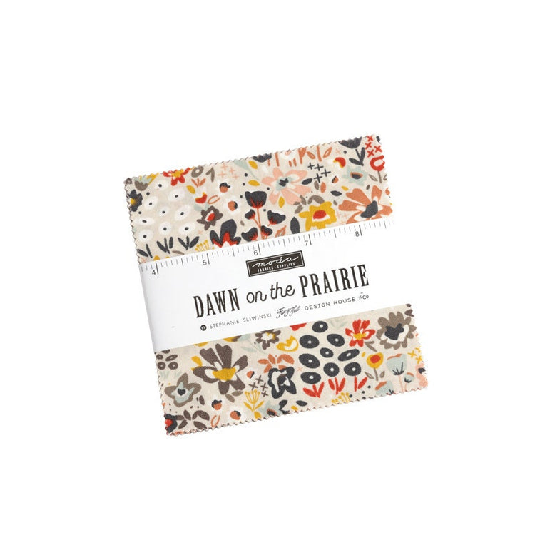 Dawn on the Prairie Charm Pack by Stephanie Sliwinski of Fancy That Design House for Moda Fabrics - 45570PP - 42 Pieces