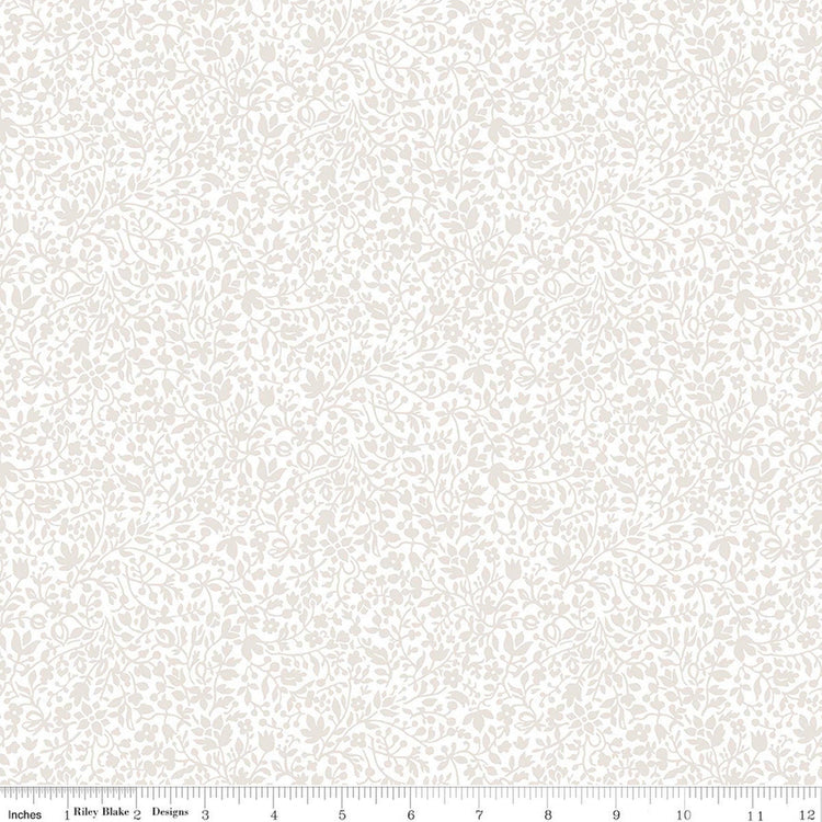 Lasenby Silhouette Garden Walk Cream by Liberty Fabrics - 01666847C