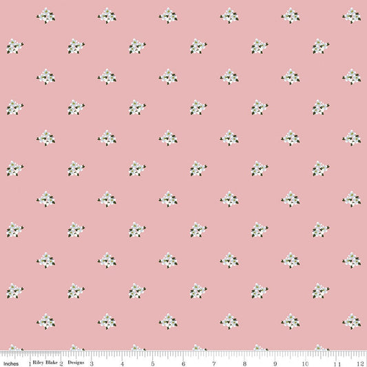 Bellissimo Gardens Ditsy Floral Pink by My Mind's Eye for Riley Blake Designs - C13833-PINK