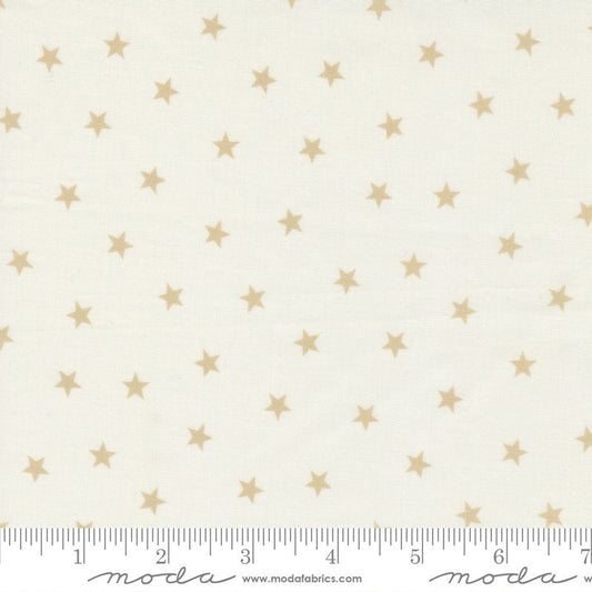 Sunrise Side Star Blenders Cream Tan by Minick & Simpson for Moda Fabrics - 14964 22