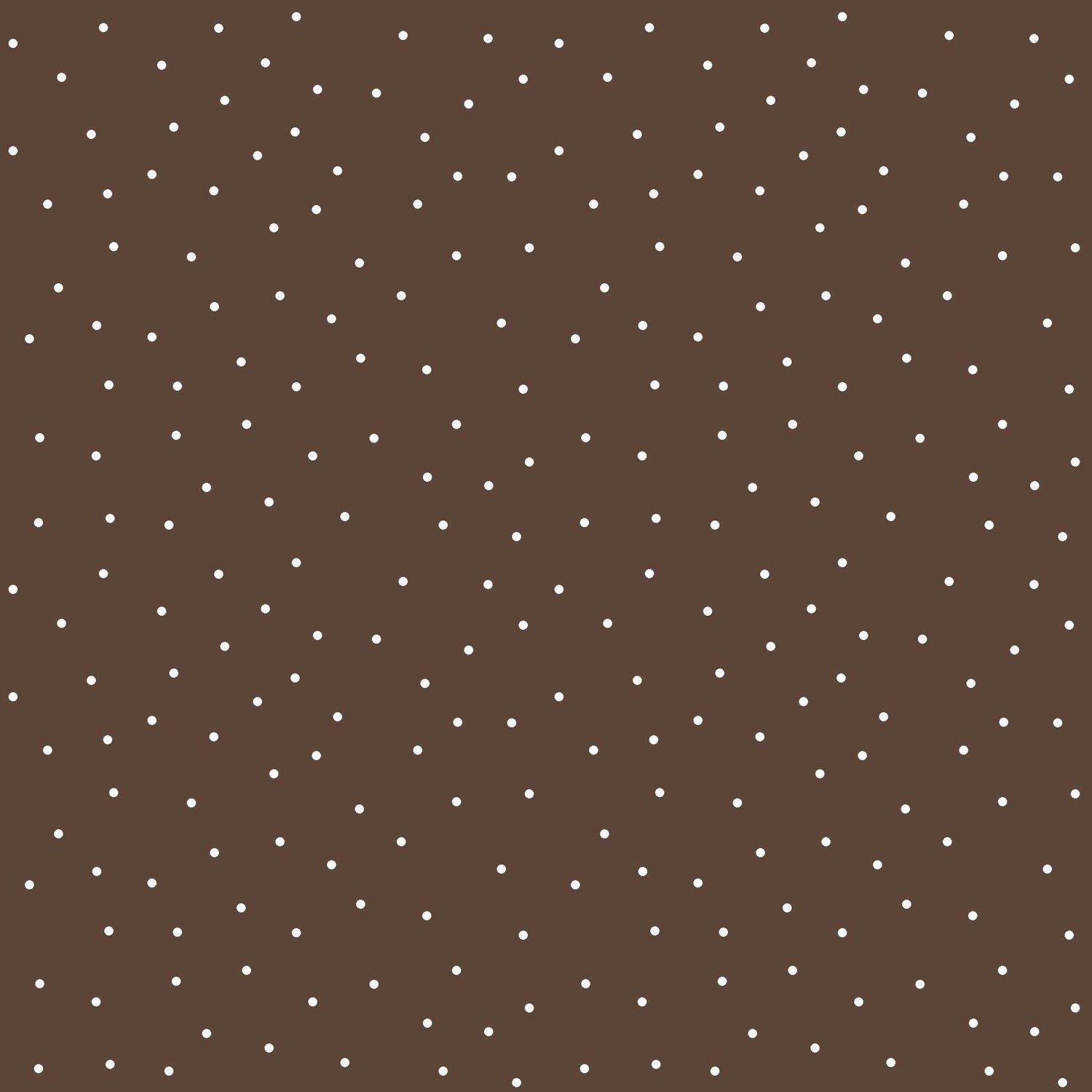 Tiny Dots Brown with White by Kim Christopherson of Kimberbell Designs for Maywood Studios - MAS8210-A