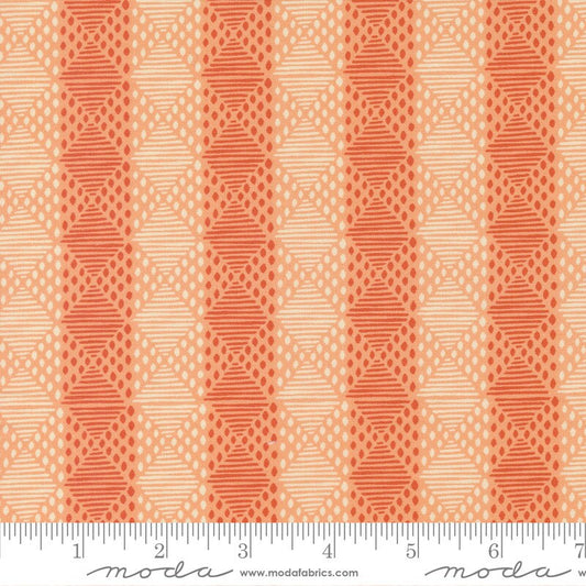 Cadence Stripes Peach Blossom by Crystal Manning for Moda Fabrics - 11915 12