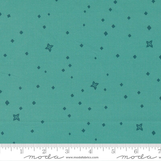 Cadence Twinkle Teal by Crystal Manning for Moda Fabrics - 11916 17