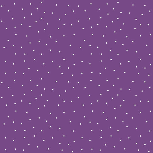 Tiny Dots Purple with White Dots by Kim Christopherson of Kimberbell Designs for Maywood Studios - MAS8210-V2