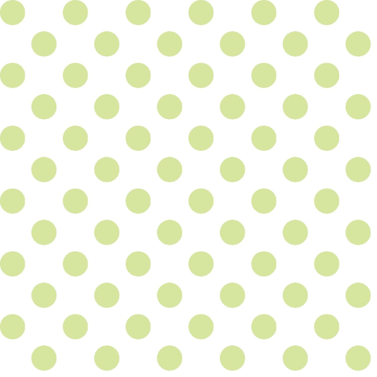 Dots Pale Green Dots on White by Kim Christopherson of Kimberbell Designs for Maywood Studios - MAS8216-G2