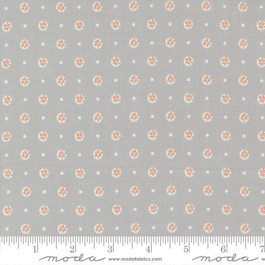 Peachy Keen Posy Polka Blenders Grey by Corey Yoder for Moda Fabrics - 29174 12