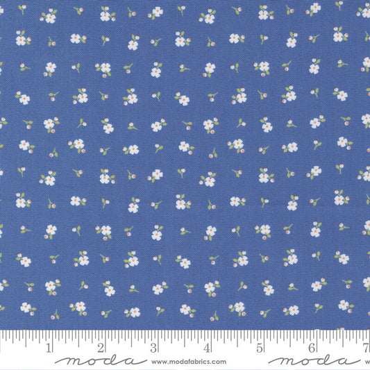 Peachy Keen Pixie Ditsy Cobalt by Corey Yoder for Moda Fabrics - 29175 16