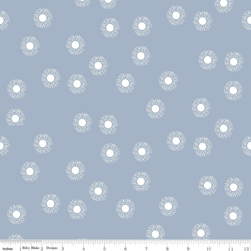 Moonchild Sunrise Fog by Fran Gulick of Cotton and Joy for Riley Blake Designs - C13824-FOG