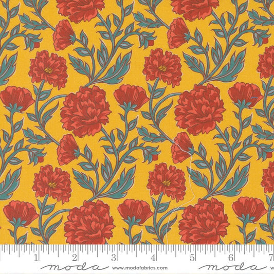 Cadence Allegro Saffron by Crystal Manning for Moda Fabrics - 11912 14