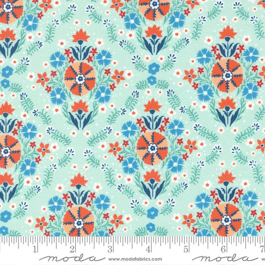 Cadence Jasmine Sky by Crystal Manning for Moda Fabrics - 11913 15