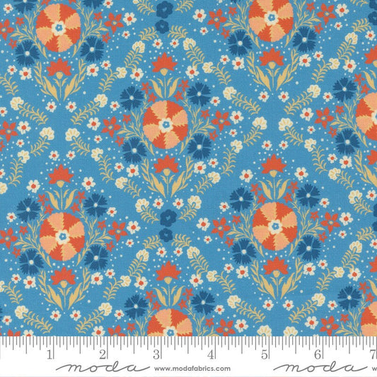 Cadence Jasmine Cornflower by Crystal Manning for Moda Fabrics - 11913 19