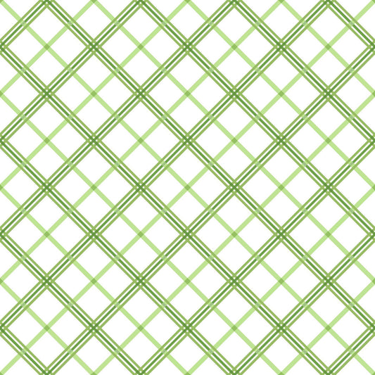 Plaid Green by Kim Christopherson of Kimberbell Designs for Maywood Studios - MAS8262-G