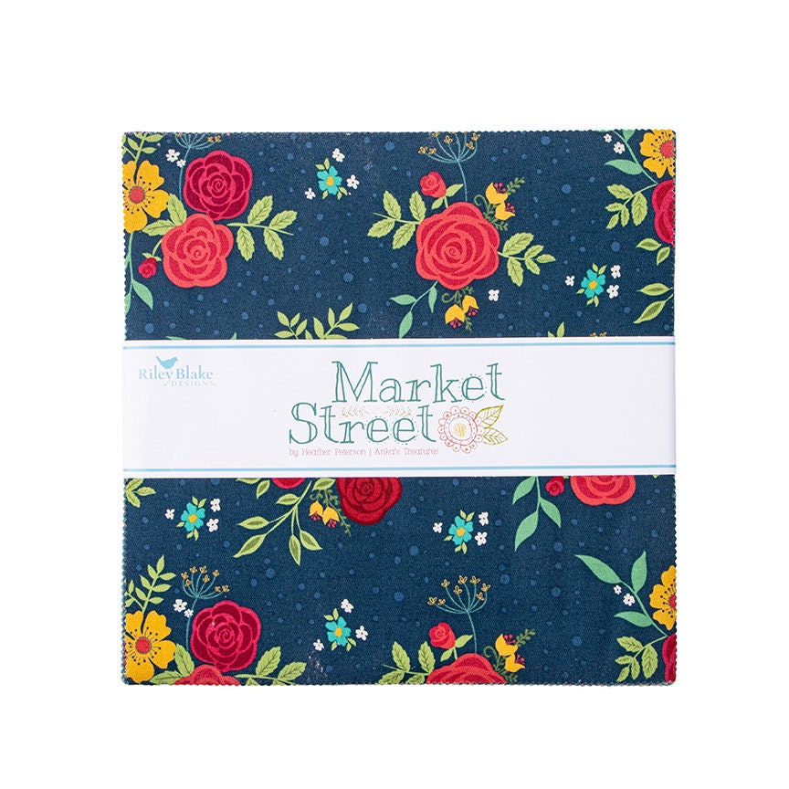 Market Street 10" Stacker by Heather Peterson of Anka's Treasures for Riley Blake Designs - 10-14120-42
