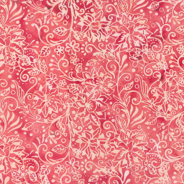 Dandelion Wishes Rosè Stylized Floral Blush by Banyan Batiks Studio for Northcott Fabrics - 83041-21