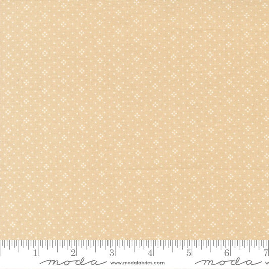 Eyelet Basic Dot Latte by Fig Tree & Co for Moda Fabrics - 20488 62