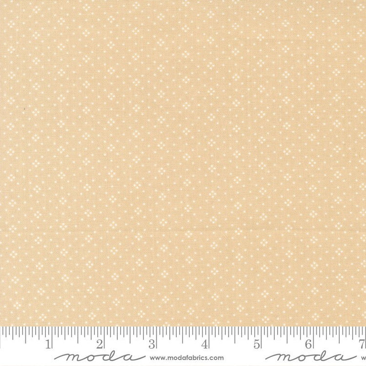 Eyelet Basic Dot Latte by Fig Tree & Co for Moda Fabrics - 20488 62