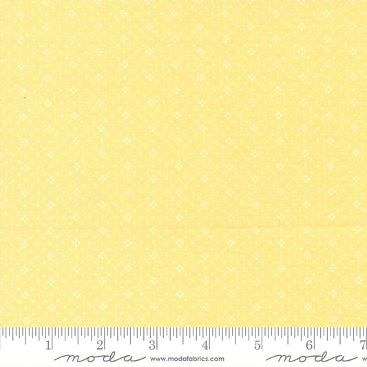 Eyelet Basic Dot Buttercup by Fig Tree & Co for Moda Fabrics - 20488 70