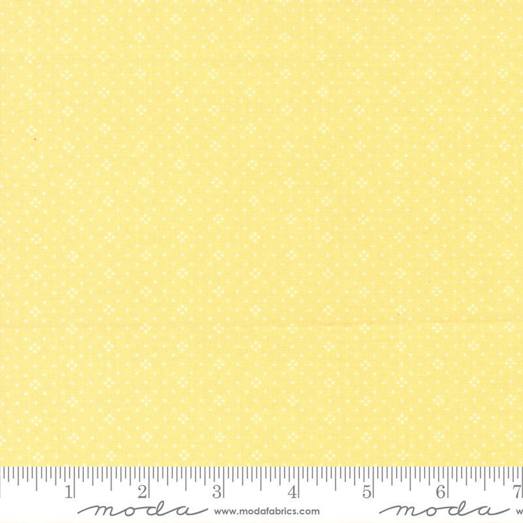 Eyelet Basic Dot Buttercup by Fig Tree & Co for Moda Fabrics - 20488 70