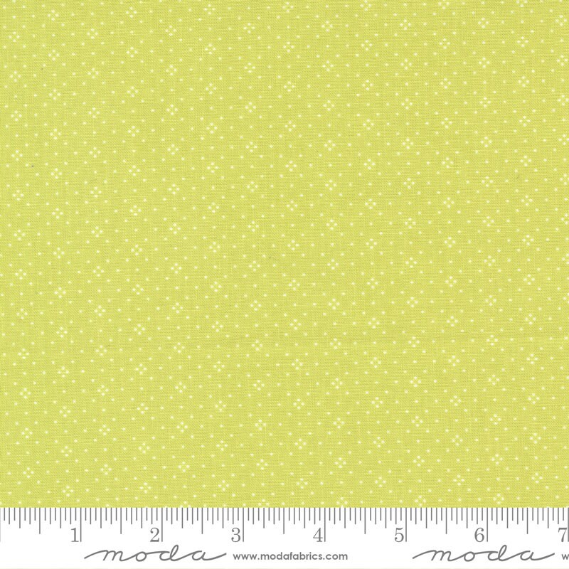 Eyelet Basic Dot Grass by Fig Tree & Co for Moda Fabrics - 20488 82