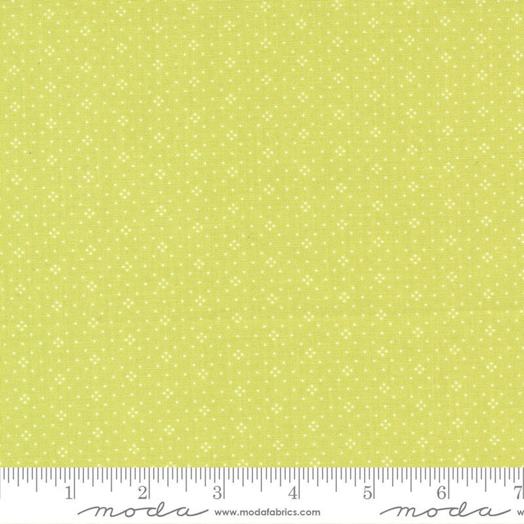 Eyelet Basic Dot Grass by Fig Tree & Co for Moda Fabrics - 20488 82