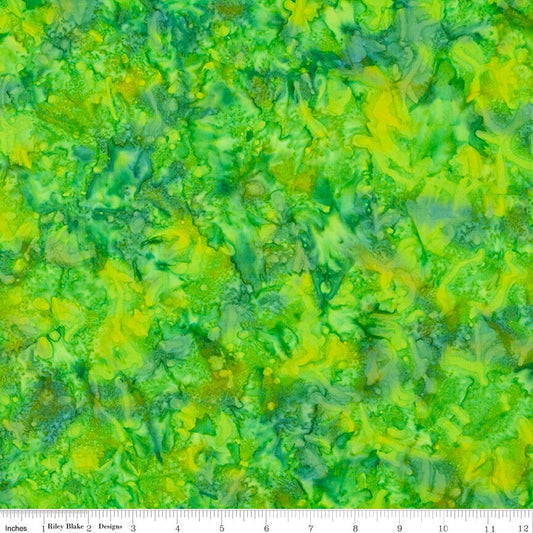 Expressions Batiks Hand-Dyes Shamrock by Riley Blake Designs - BTAP269