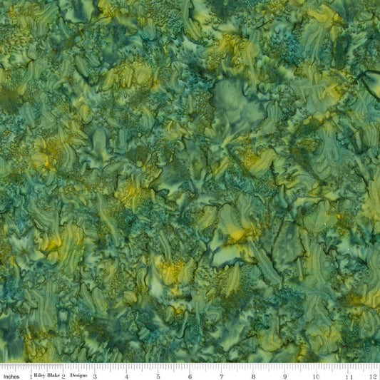 Expressions Batiks Hand-Dyes Amazon by Riley Blake Designs - BTAP270