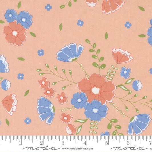 Peachy Keen Moonlit Meadow Bubble Gum by Corey Yoder for Moda Fabrics - 29170 17