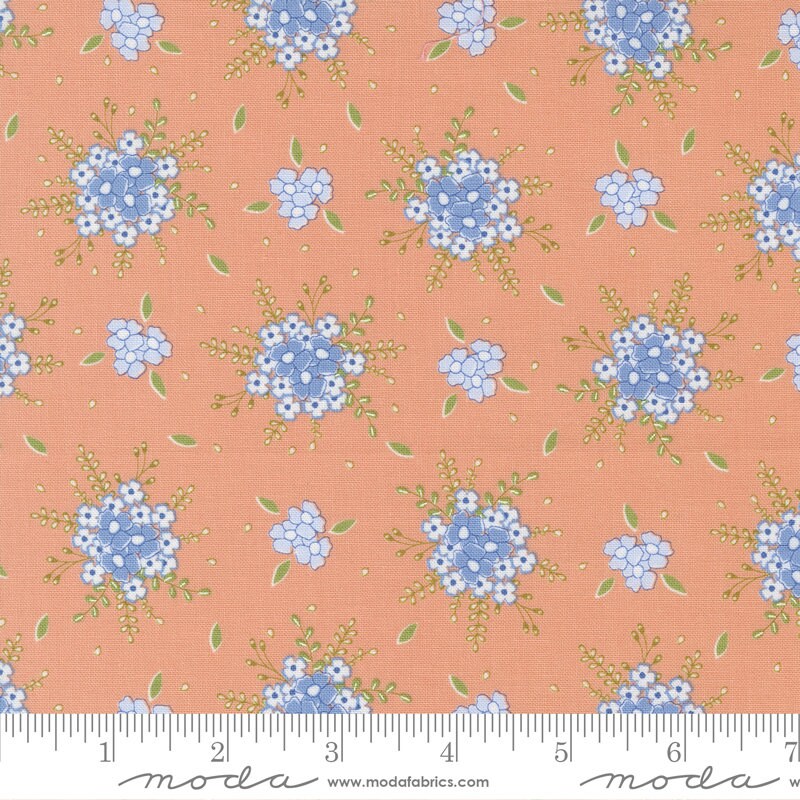 Peachy Keen Blooming Florals Peach Blossom by Corey Yoder for Moda Fabrics - 29172 18