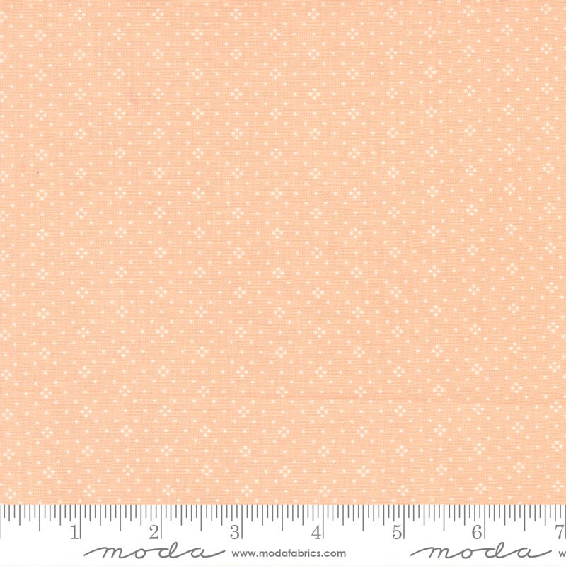 Eyelet Basic Dot Cantaloupe by Fig Tree & Co for Moda Fabrics - 20488 29