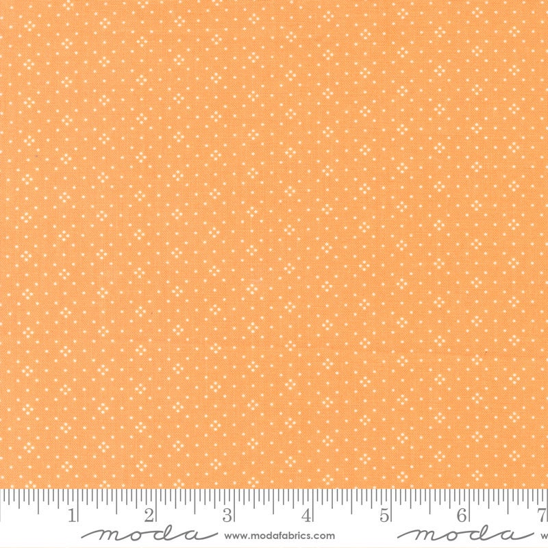 Eyelet Basic Dot Orange by Fig Tree & Co for Moda Fabrics - 20488 74