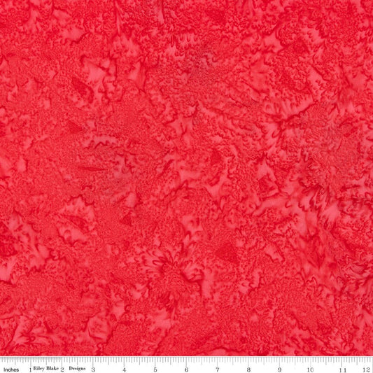 Expressions Batiks Hand-Dyes Strawberry by Riley Blake Designs - BTAP261