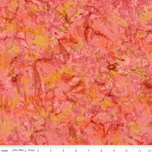 Expressions Batiks Hand-Dyes Sunset by Riley Blake Designs - BTAP263