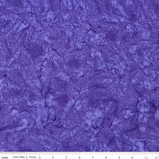 Expressions Batiks Hand-Dyes Purple 2 by Riley Blake Designs - BTAP256