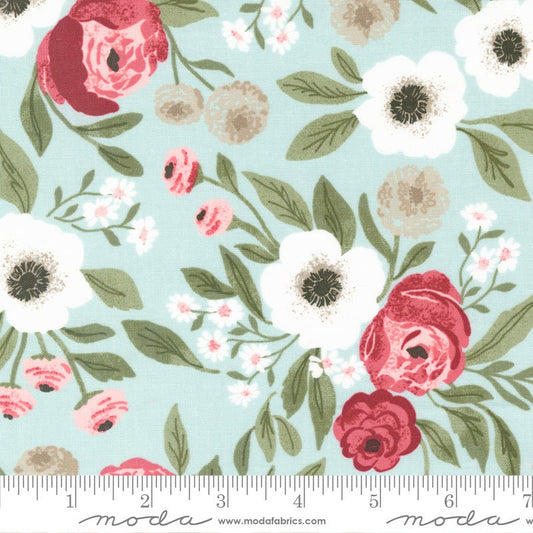 Lovestruck Gardensweet Florals Mist by Lella Boutique for Moda Fabrics - 5190 14