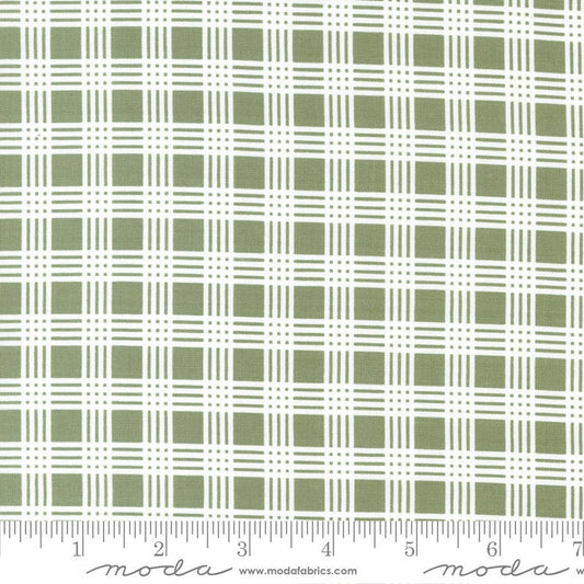 Lovestruck Sensible Plaid Fern by Lella Boutique for Moda Fabrics - 5194 17