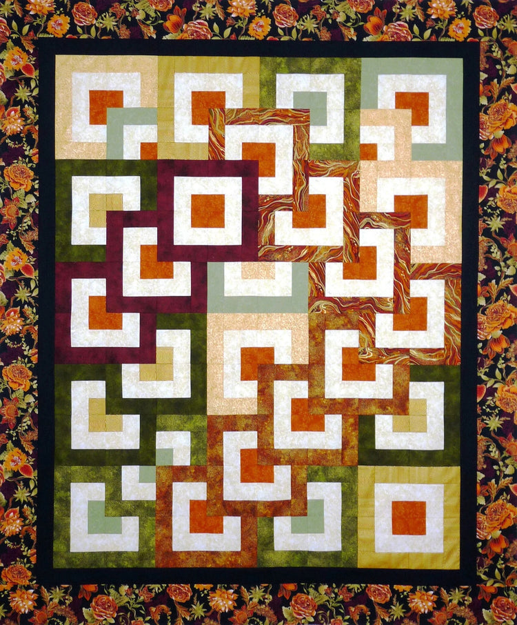 Terrazzo Quilt Pattern by Sweetheart Quilt Design - Printed Quilt Pattern